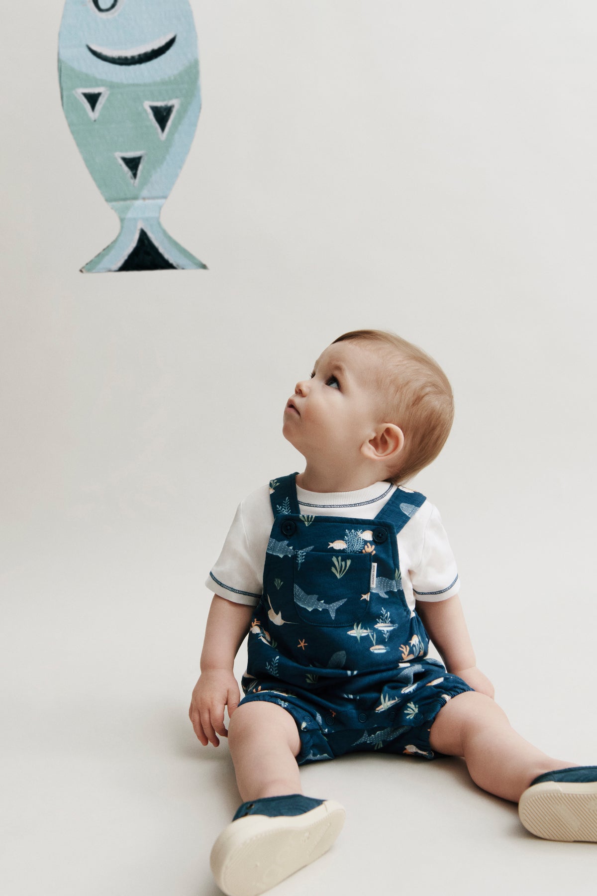 Jersey Short Sleeve Overall Set