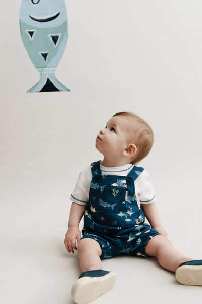 Jersey Short Sleeve Overall Set