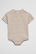 Short Sleeve Rib Oversized Bodysuit