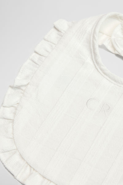 Woven Frill Bib