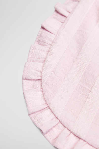 Woven Frill Bib