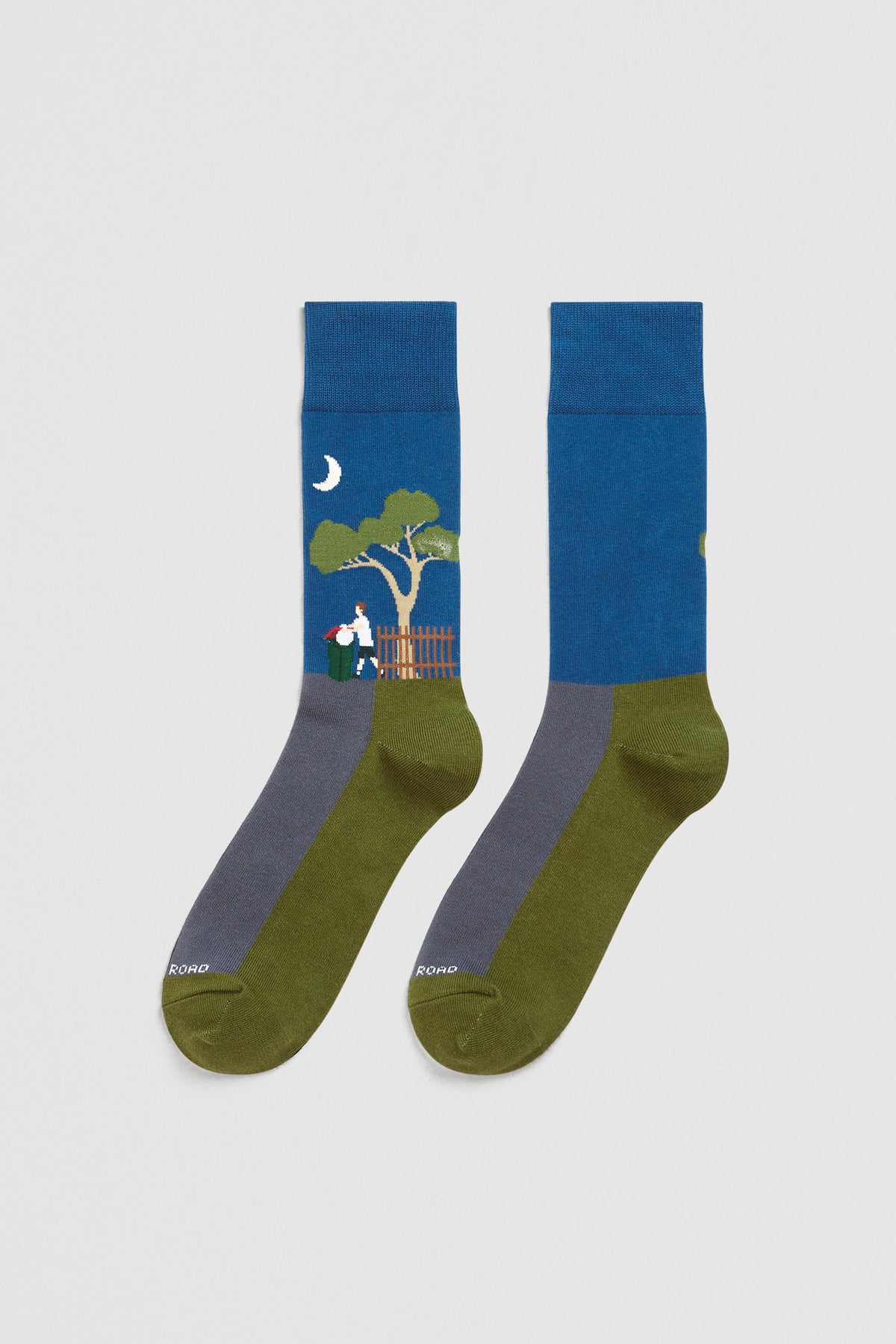 Australian Cotton Blend Bin Night Sock
