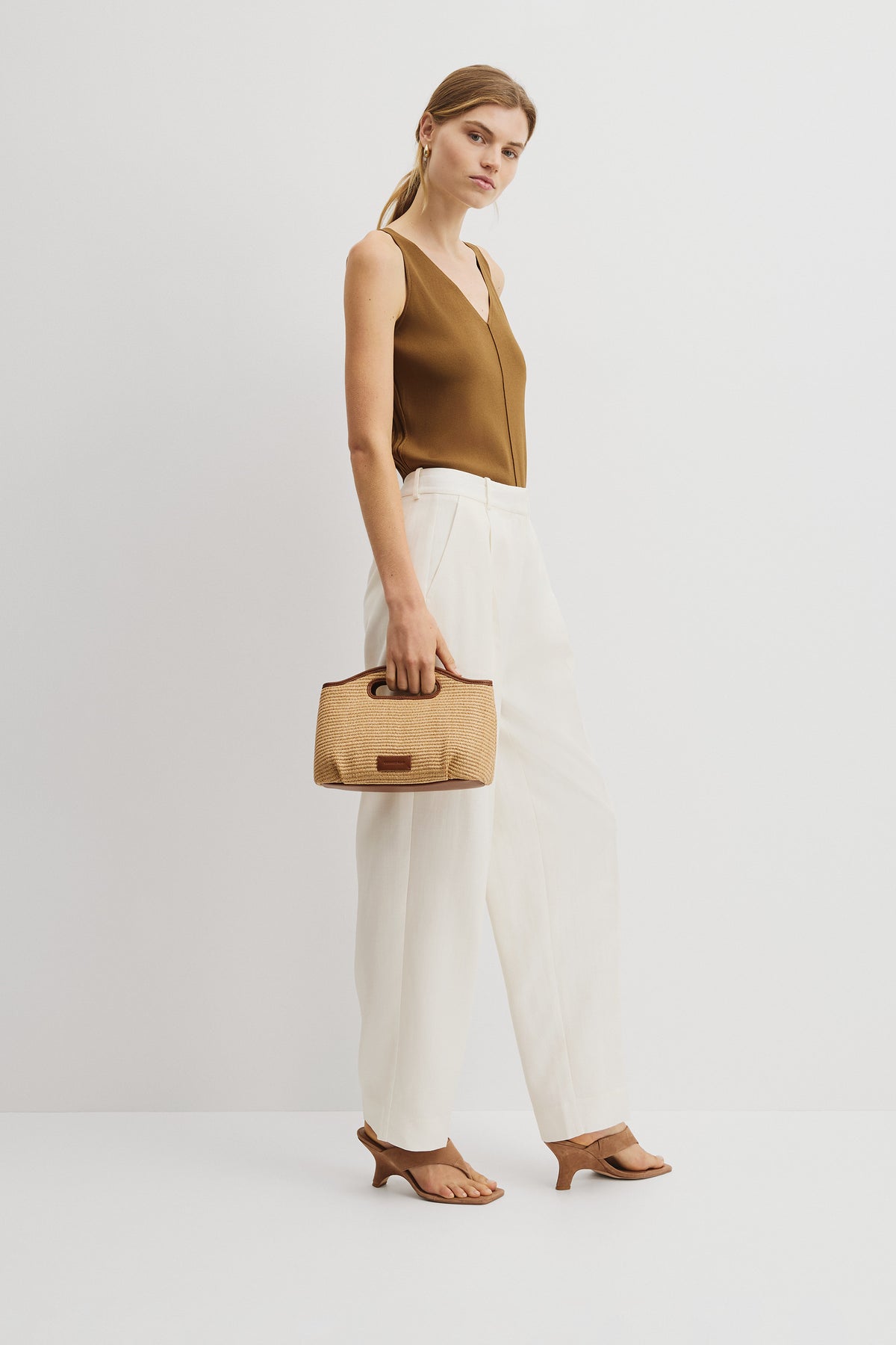 Top Handle Crossbody Bag