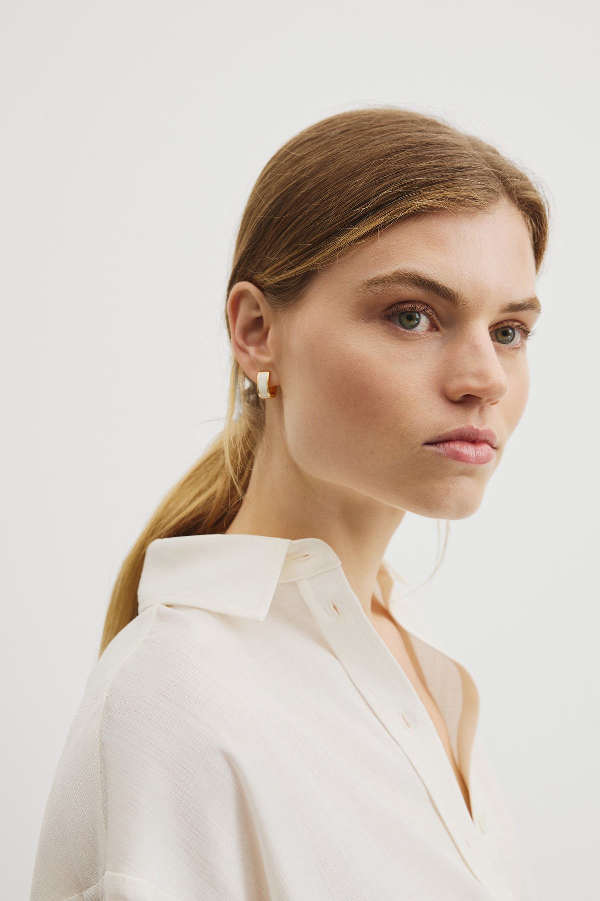 Phoebe Huggie Earring