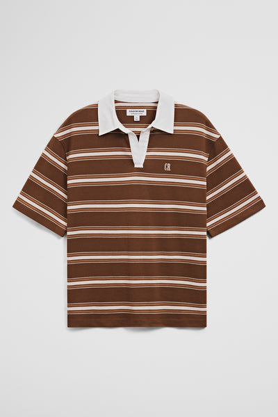 Stripe Rugby Polo