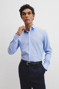 Slim Fit Check Travel Shirt