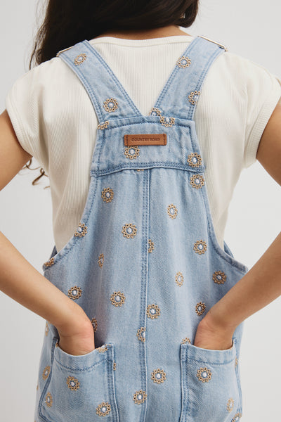 Embroidered Lyocell Overall