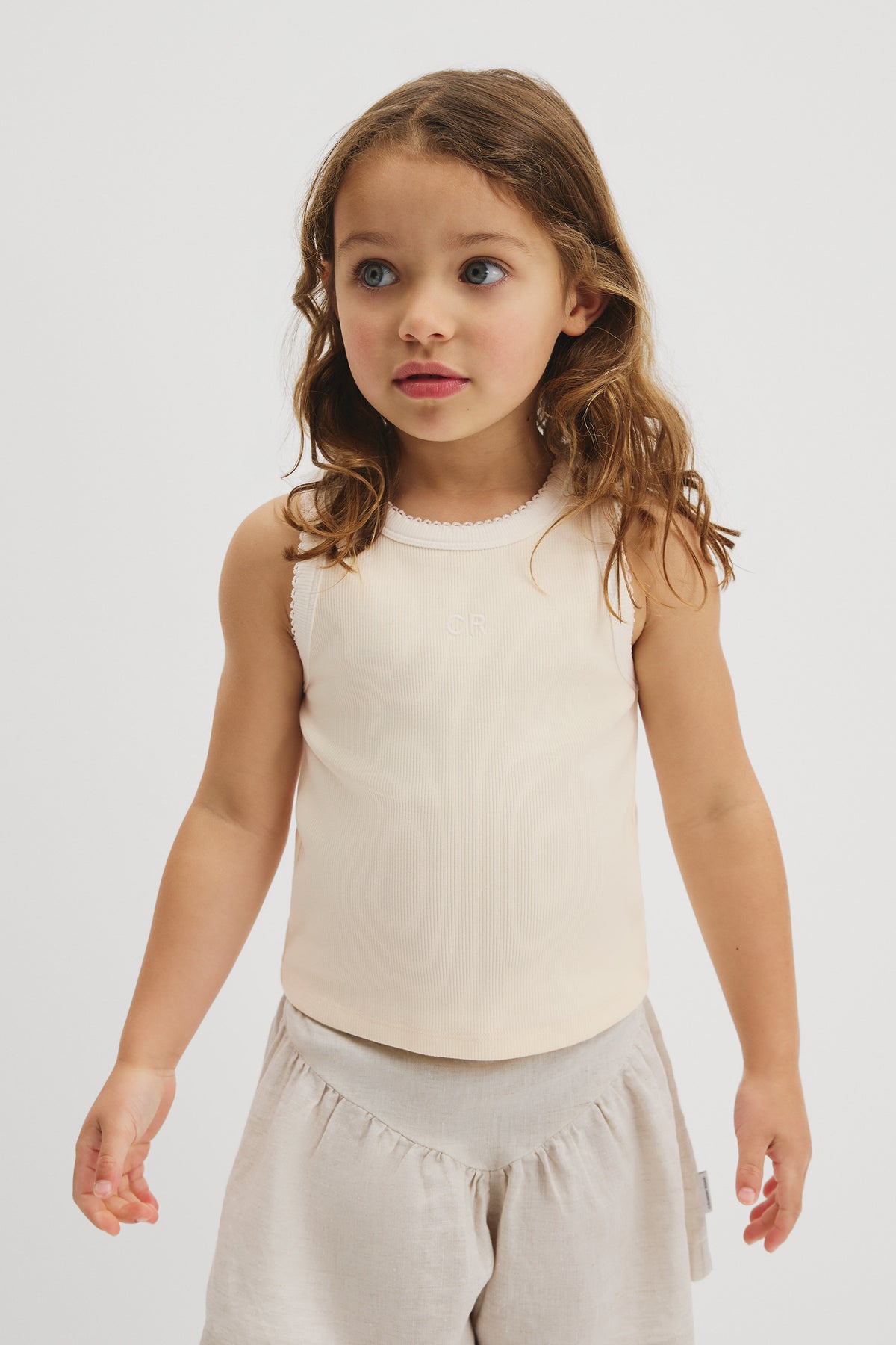Sleeveless Ribbed Tank