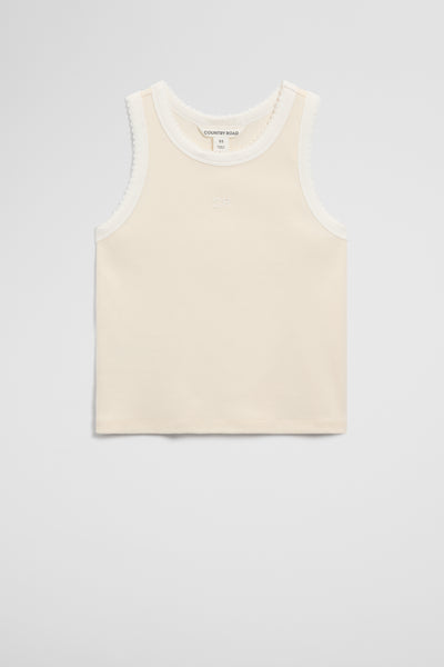 Sleeveless Ribbed Tank