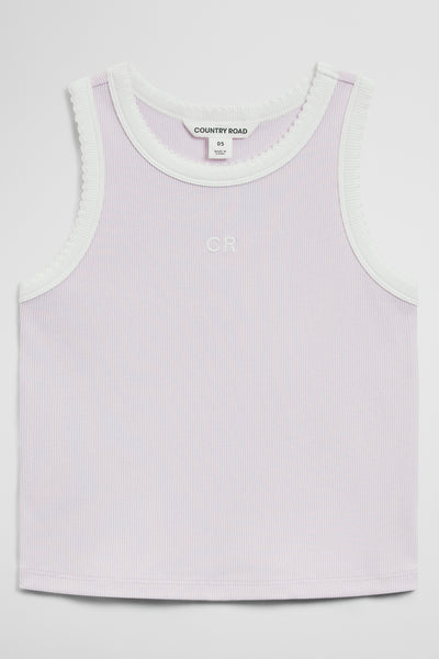 Sleeveless Ribbed Tank