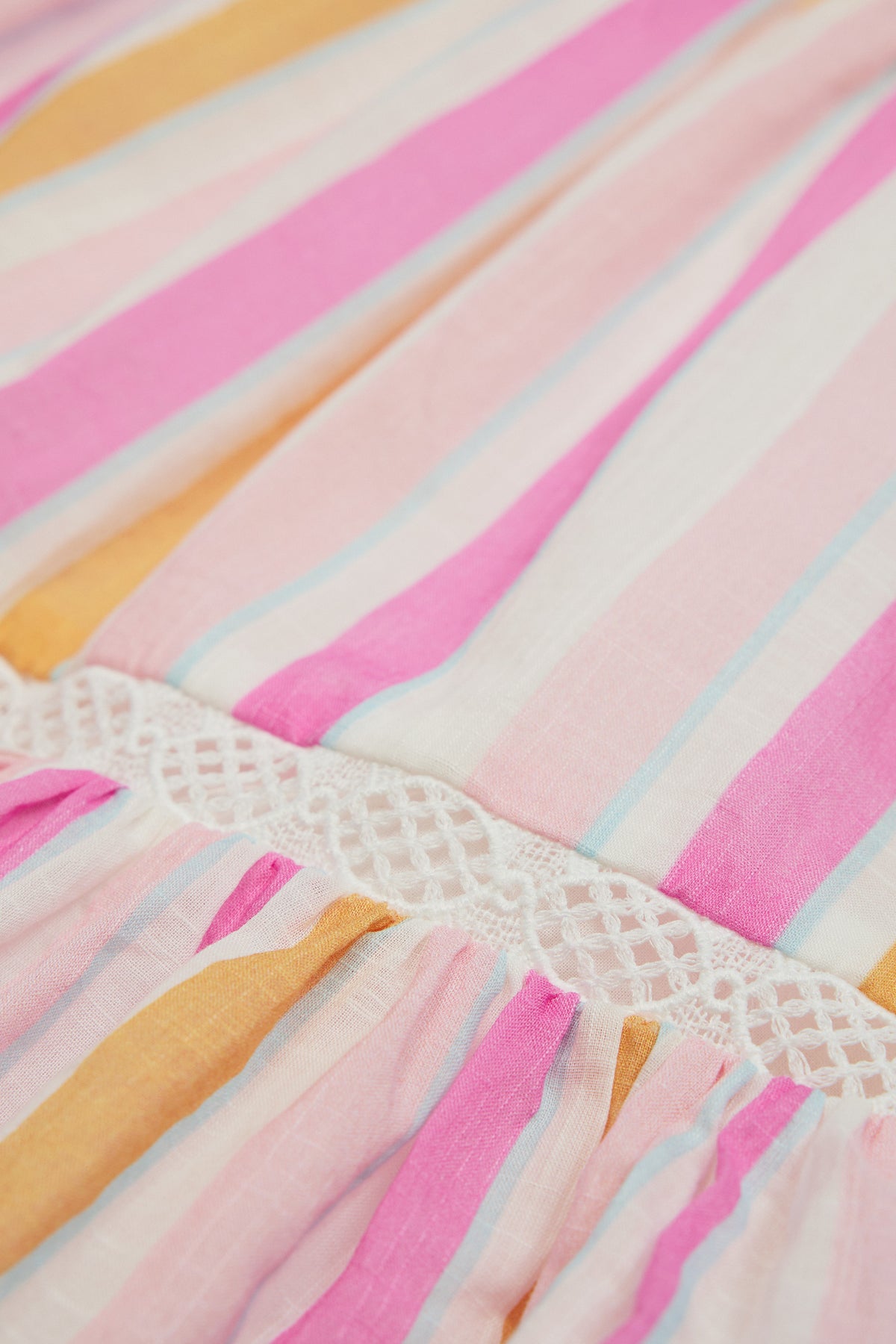 Print Ruffle Skirt