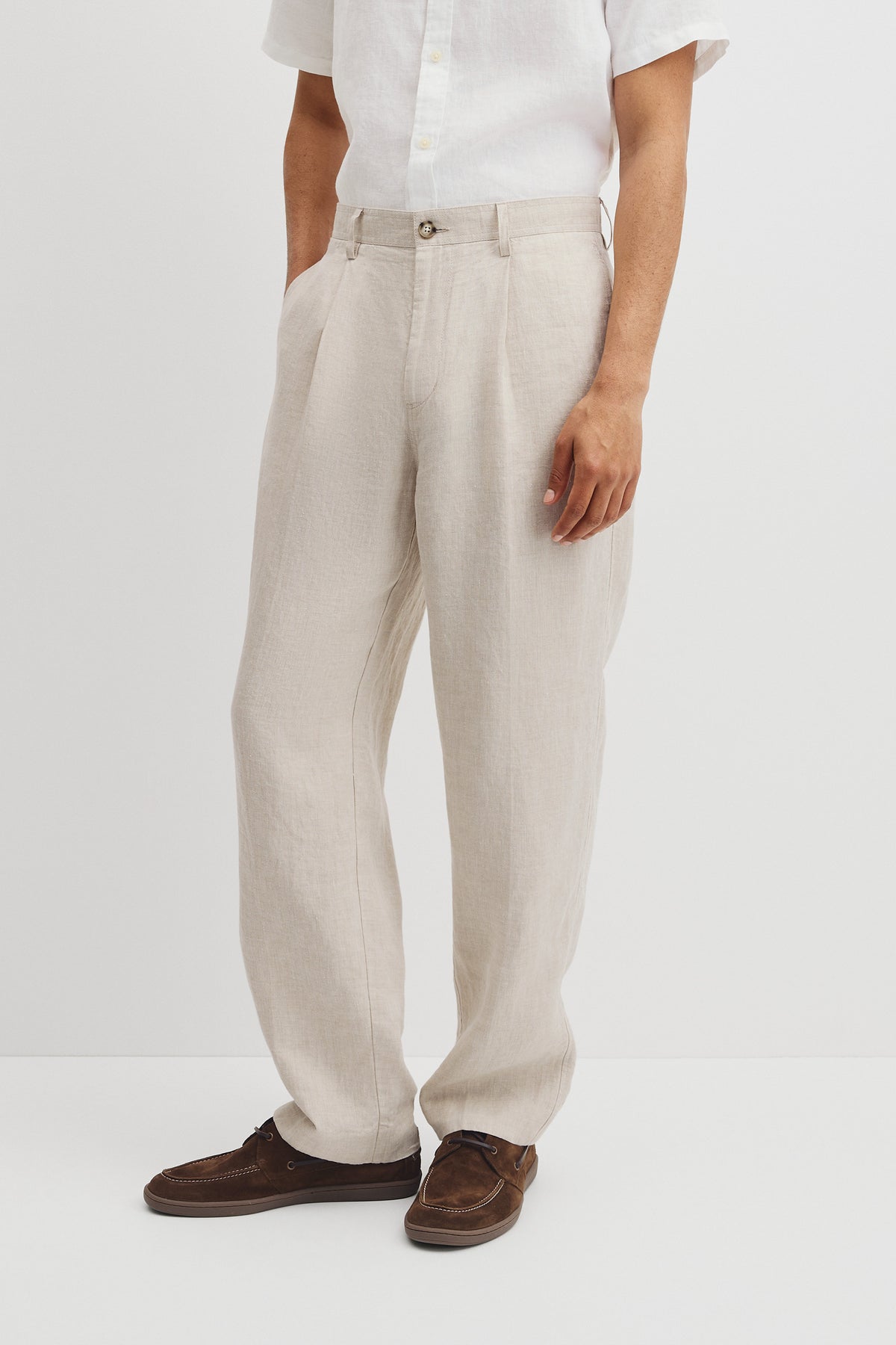 Linen Wide Leg Pant