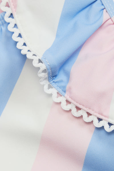 Sleeveless Frill Swimsuit