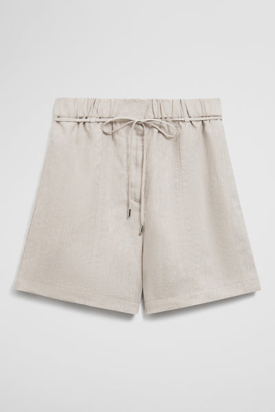 Pull On Linen Short