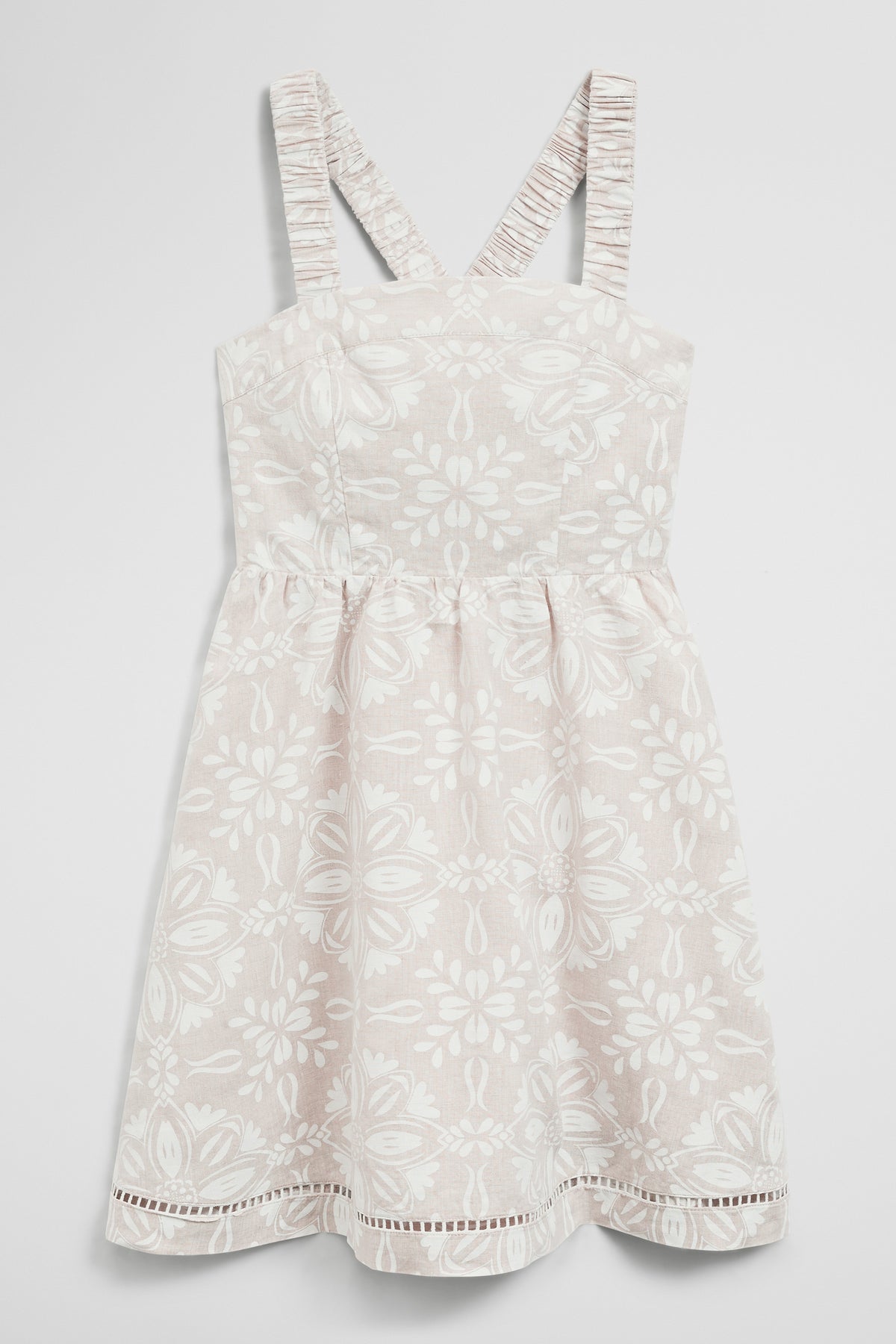 Teen Sleeveless Floral Print Dress