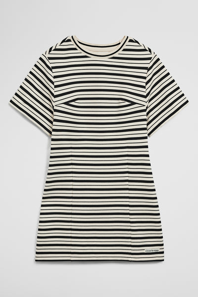 Teen Short Sleeve Stripe T-Shirt Dress