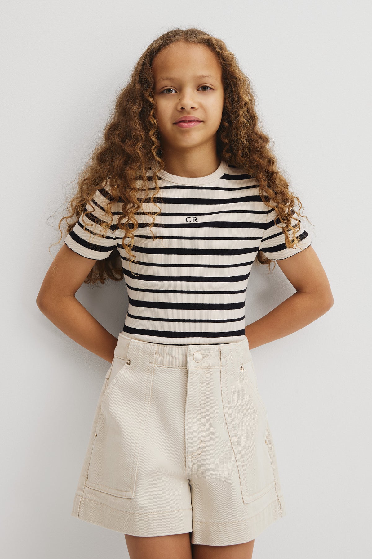 Teen Short Sleeve Rib T-Shirt