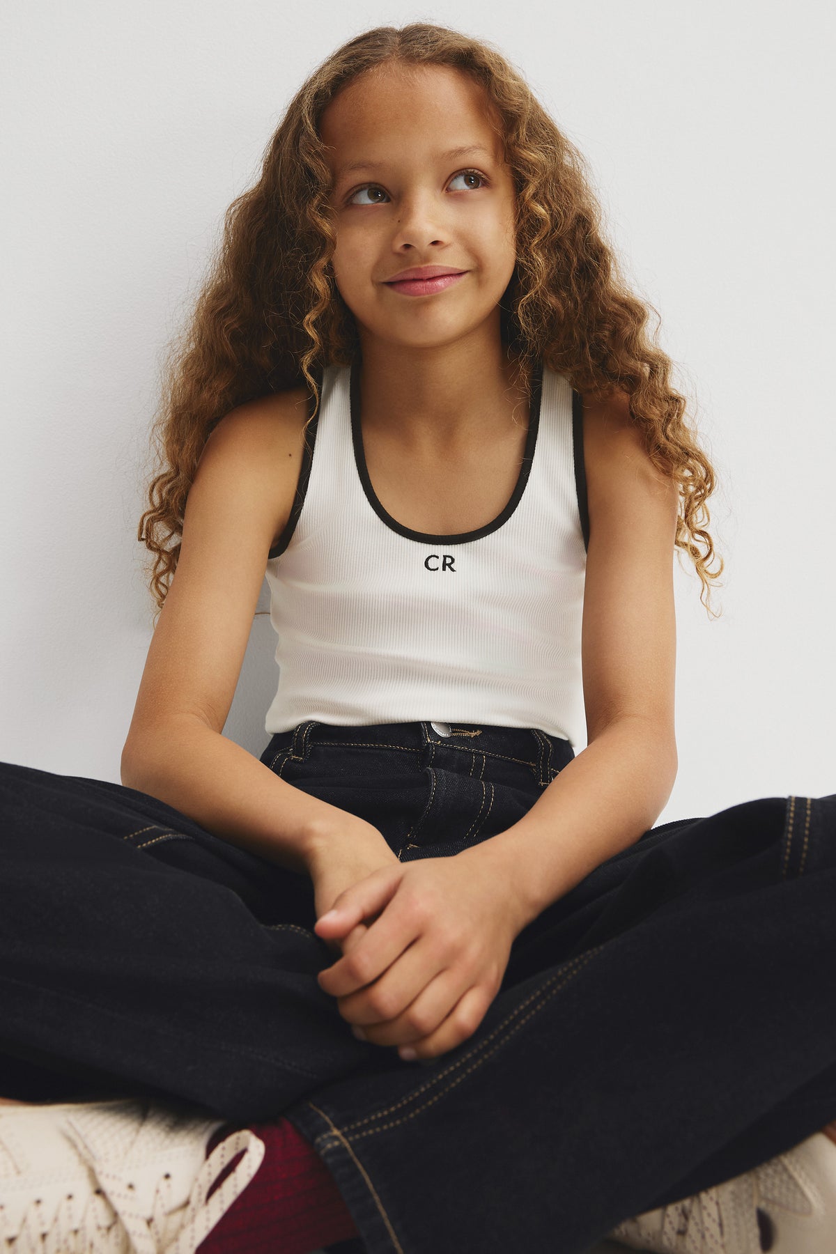 Teen Sleeveless Rib Tank