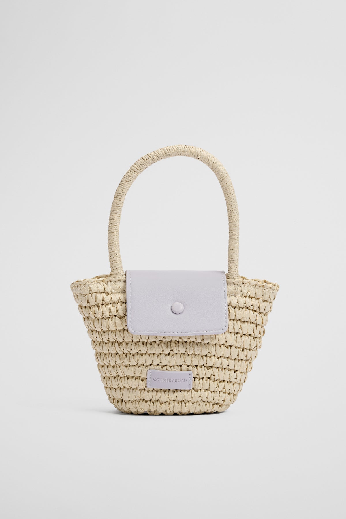 Woven Basket Bag