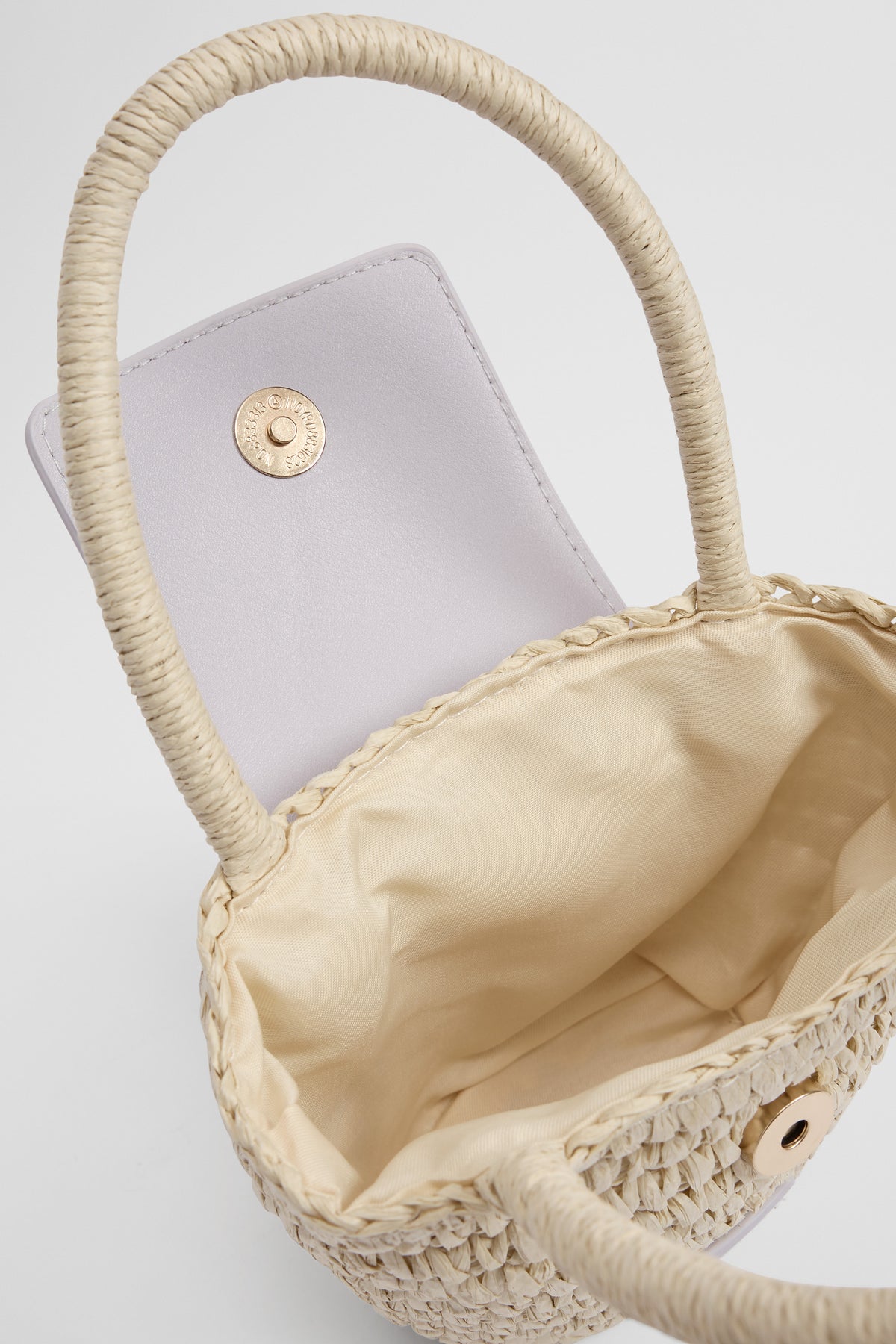 Woven Basket Bag