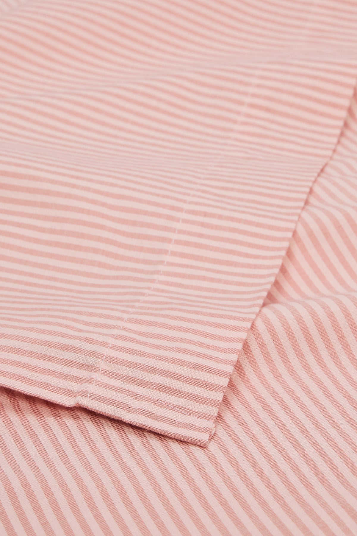 Brae Australian Cotton Stripe King Flat Sheet