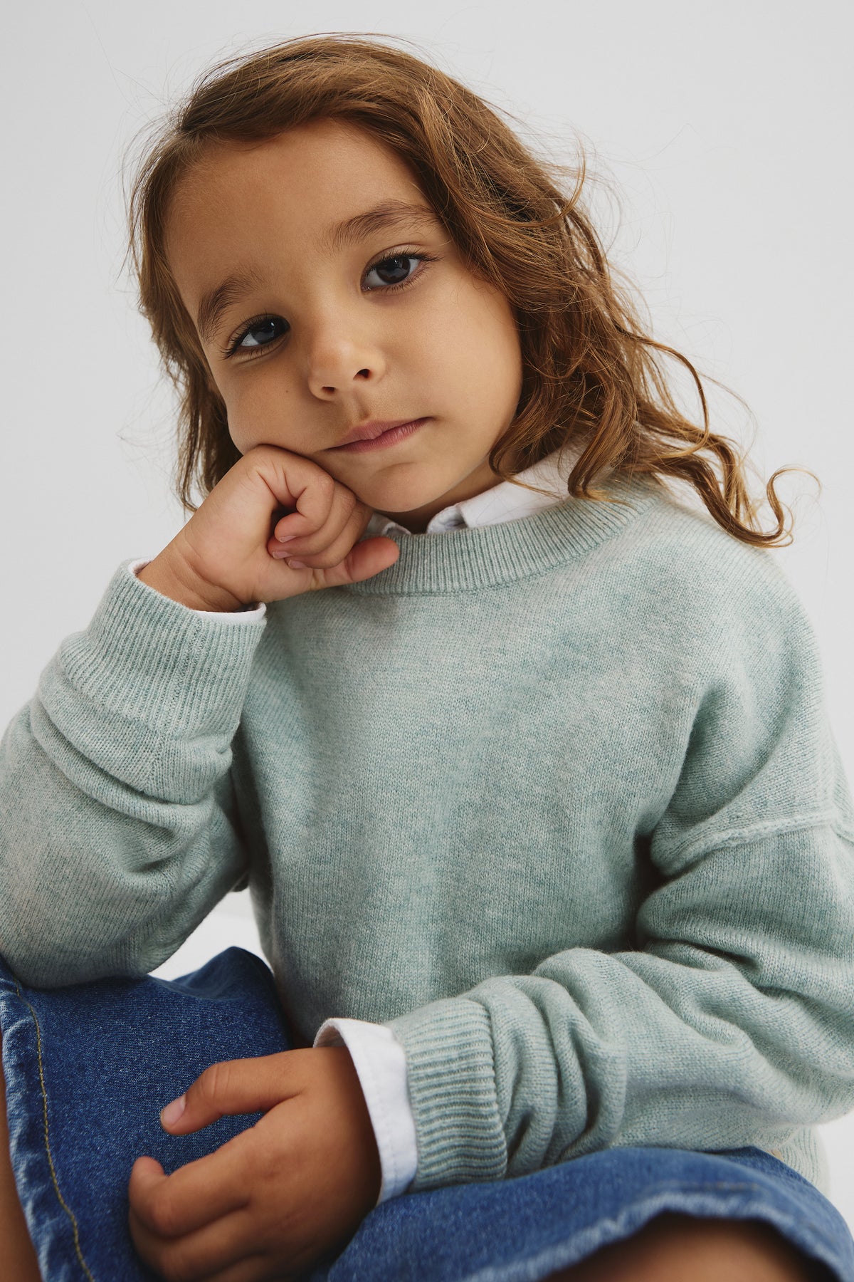 Wool Cashmere Blend Knit