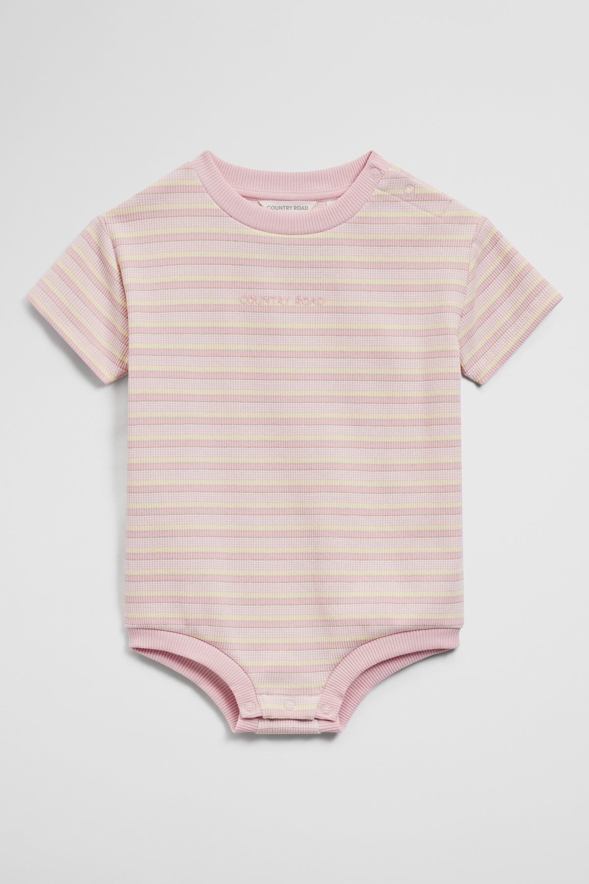 Short Sleeve Rib Oversized Bodysuit