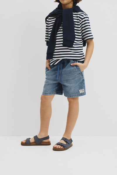 Teen Pull On Denim Short