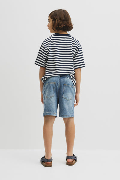 Teen Pull On Denim Short