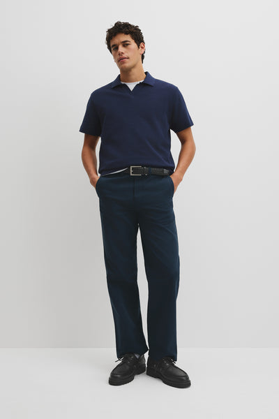 Short Sleeve Waffle Trophy Polo