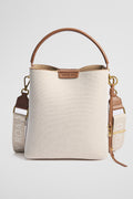 Spliced Bucket Bag