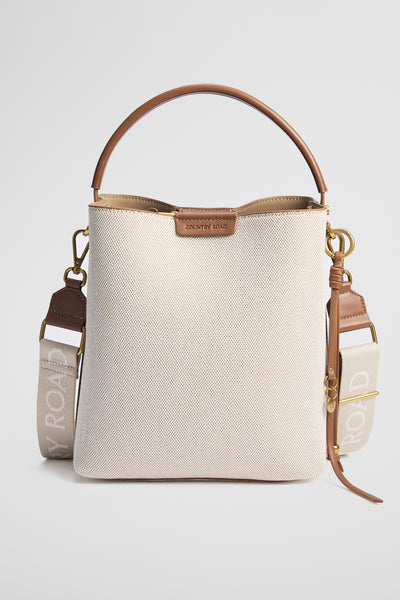 Spliced Bucket Bag