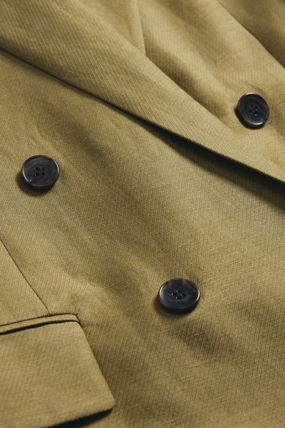 Double Breasted Tailored Blazer