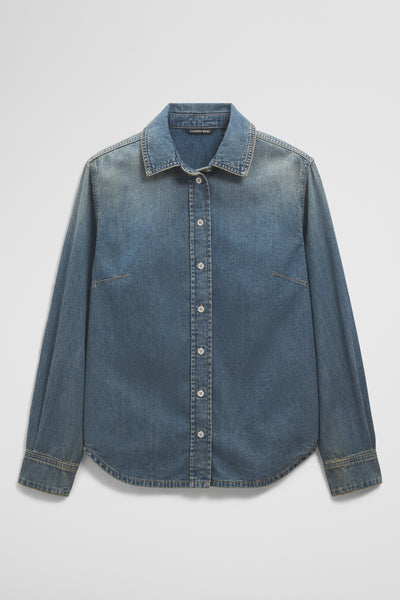 Slim Denim Shirt