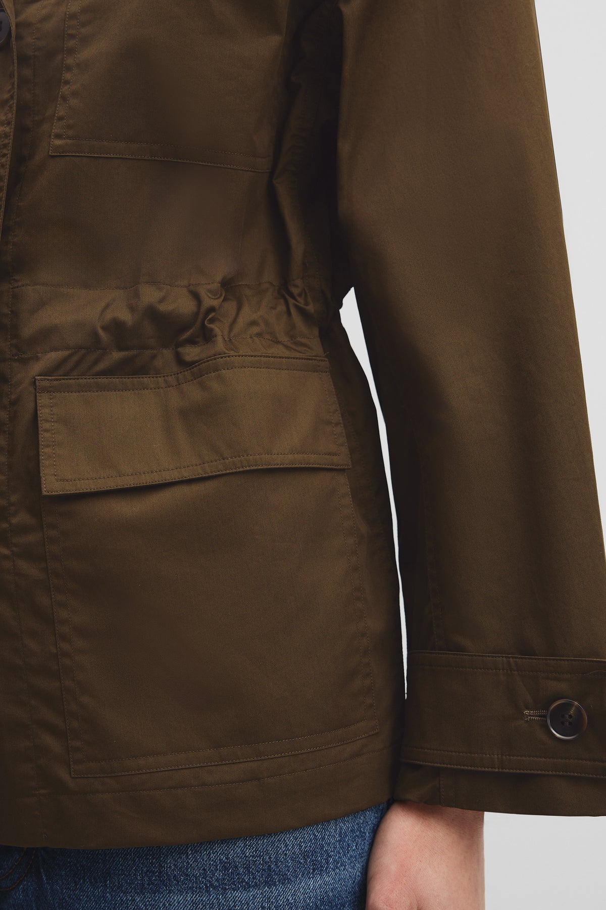 Cinched Utility Jacket