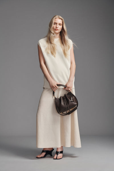 High Neck Sleeveless