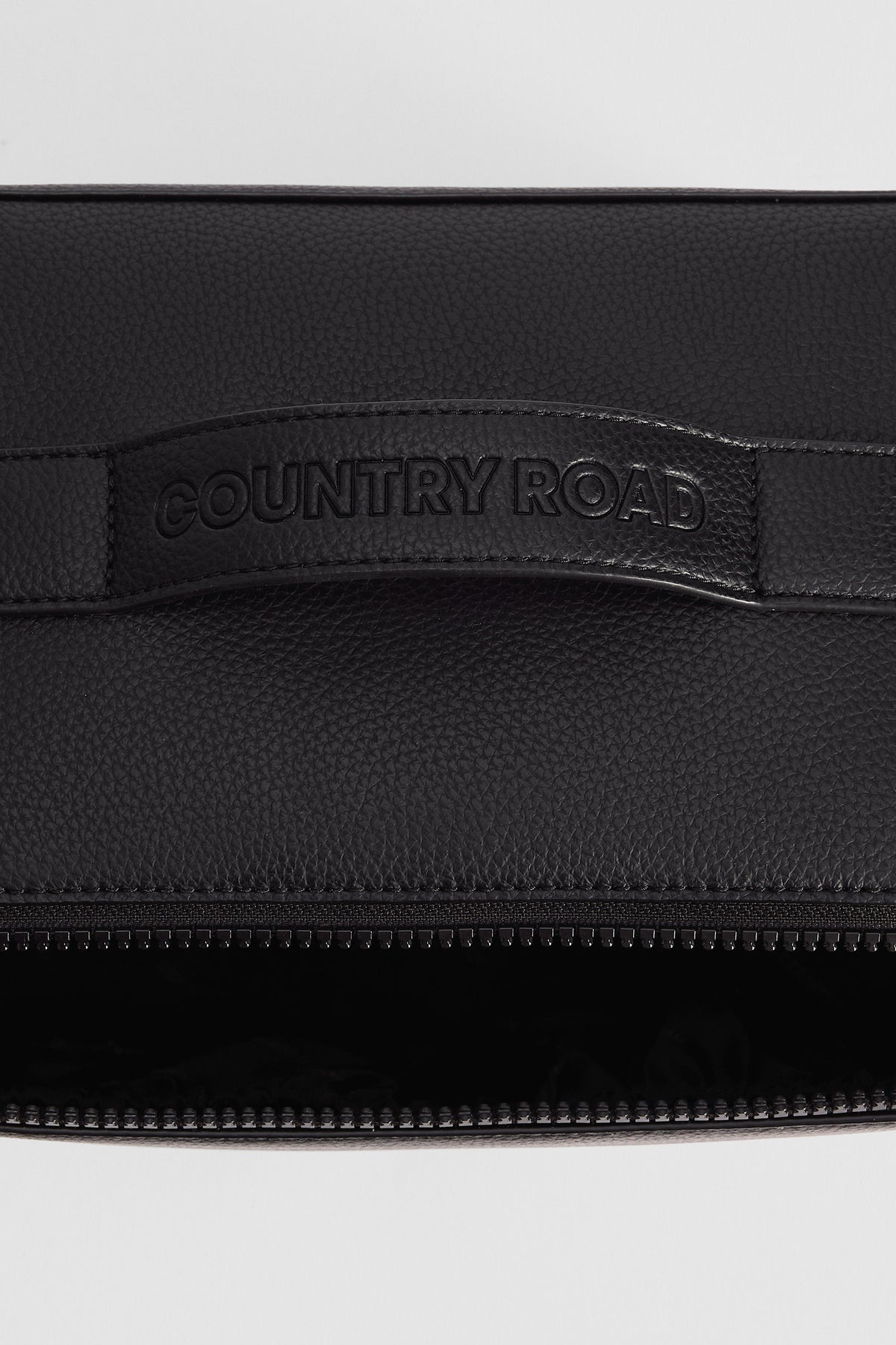 Branded Detail Large Convertible Cosmetic Case
