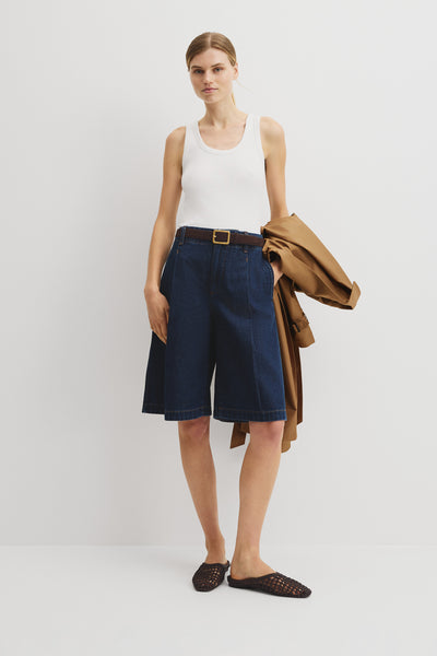 Refined Denim Bermuda Short