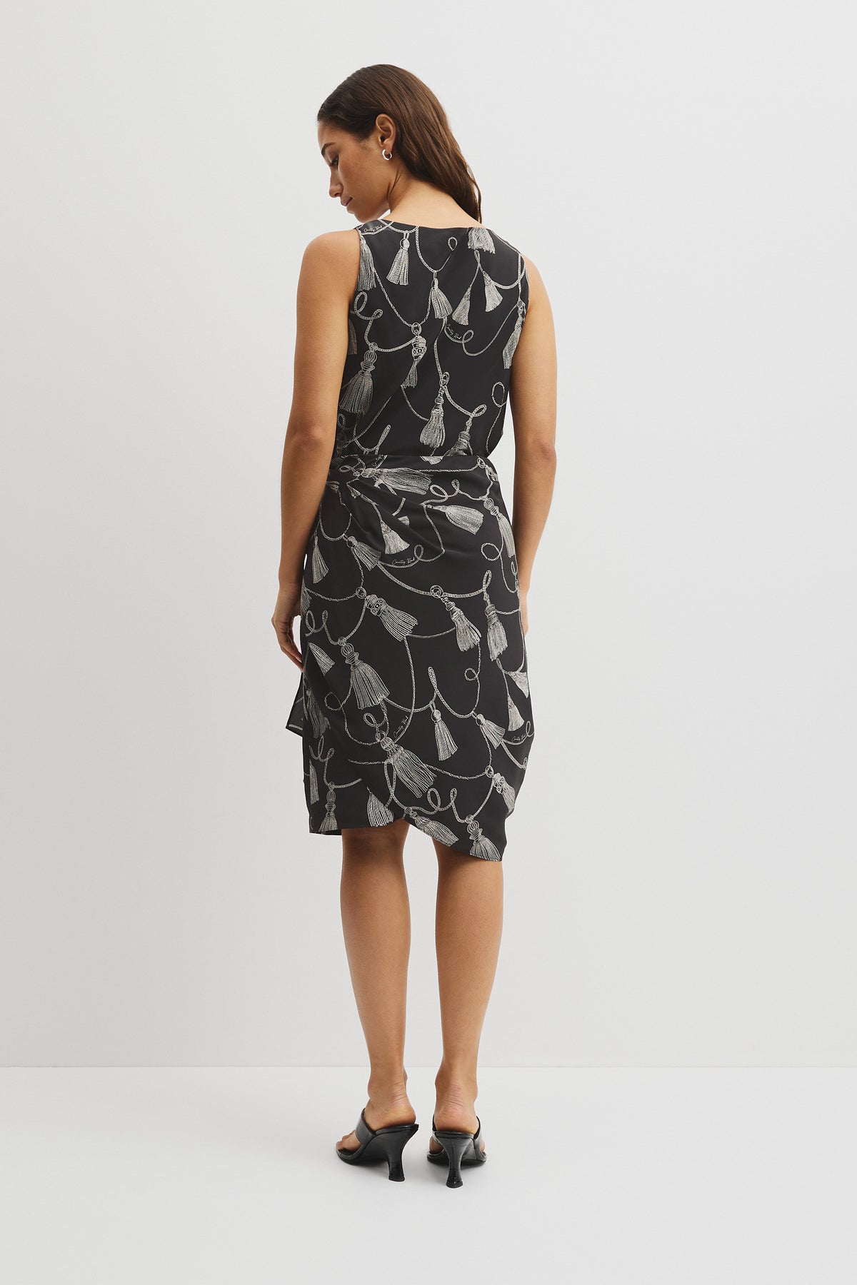 Print Sarong Skirt