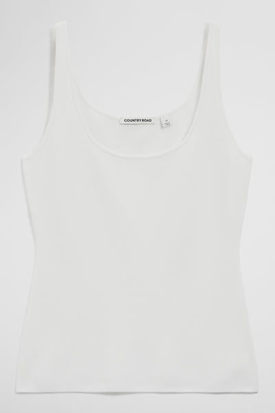 Scoop Neck Knit Tank
