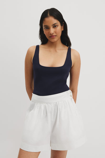 Scoop Neck Knit Tk
