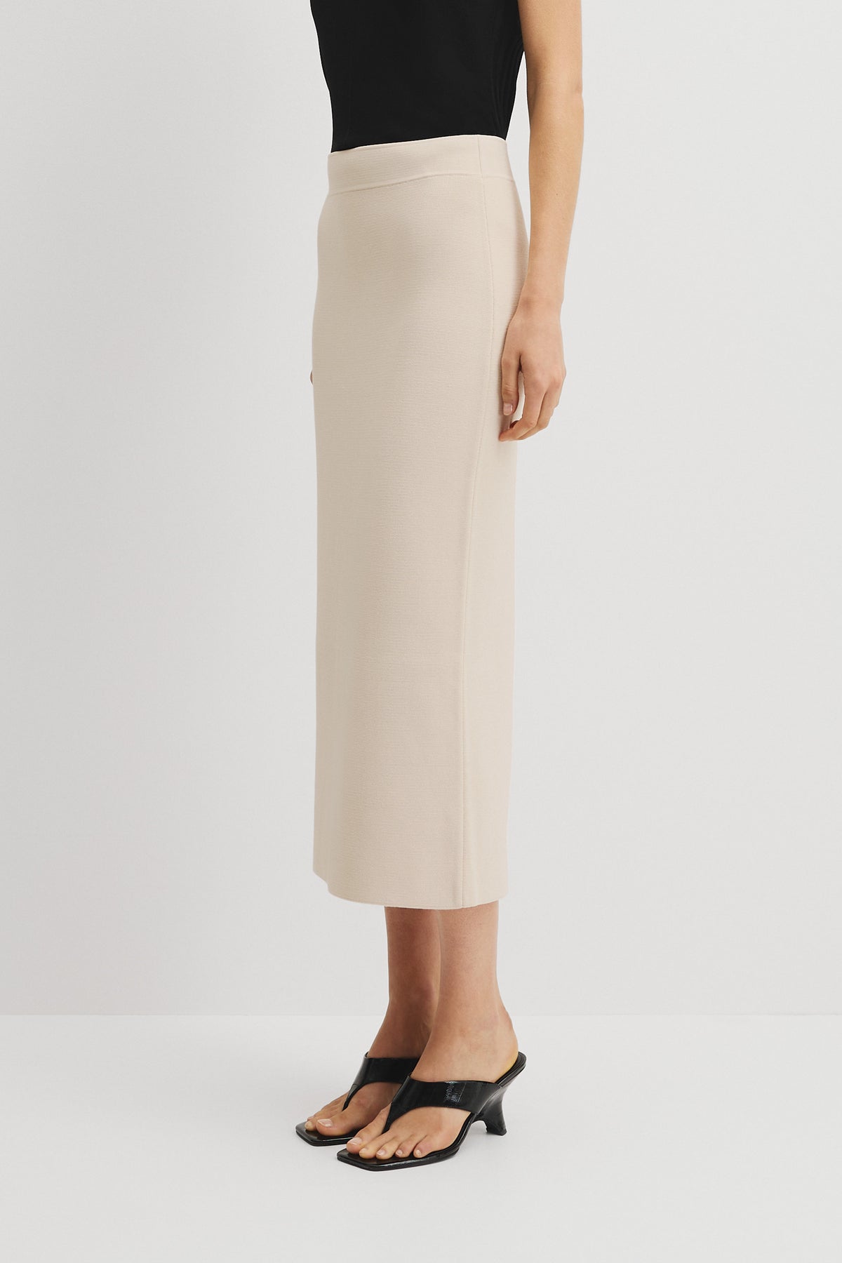 Textured Knit Skirt