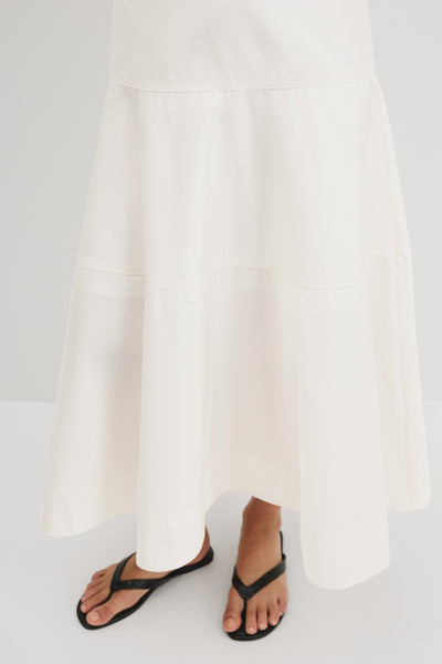 Panelled Midi Skirt