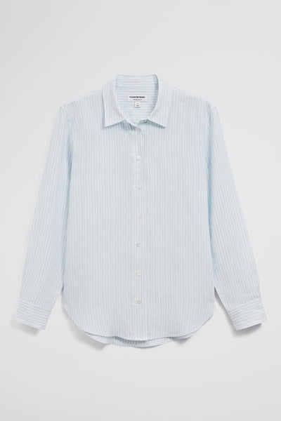 Classic Linen Stripe Shirt