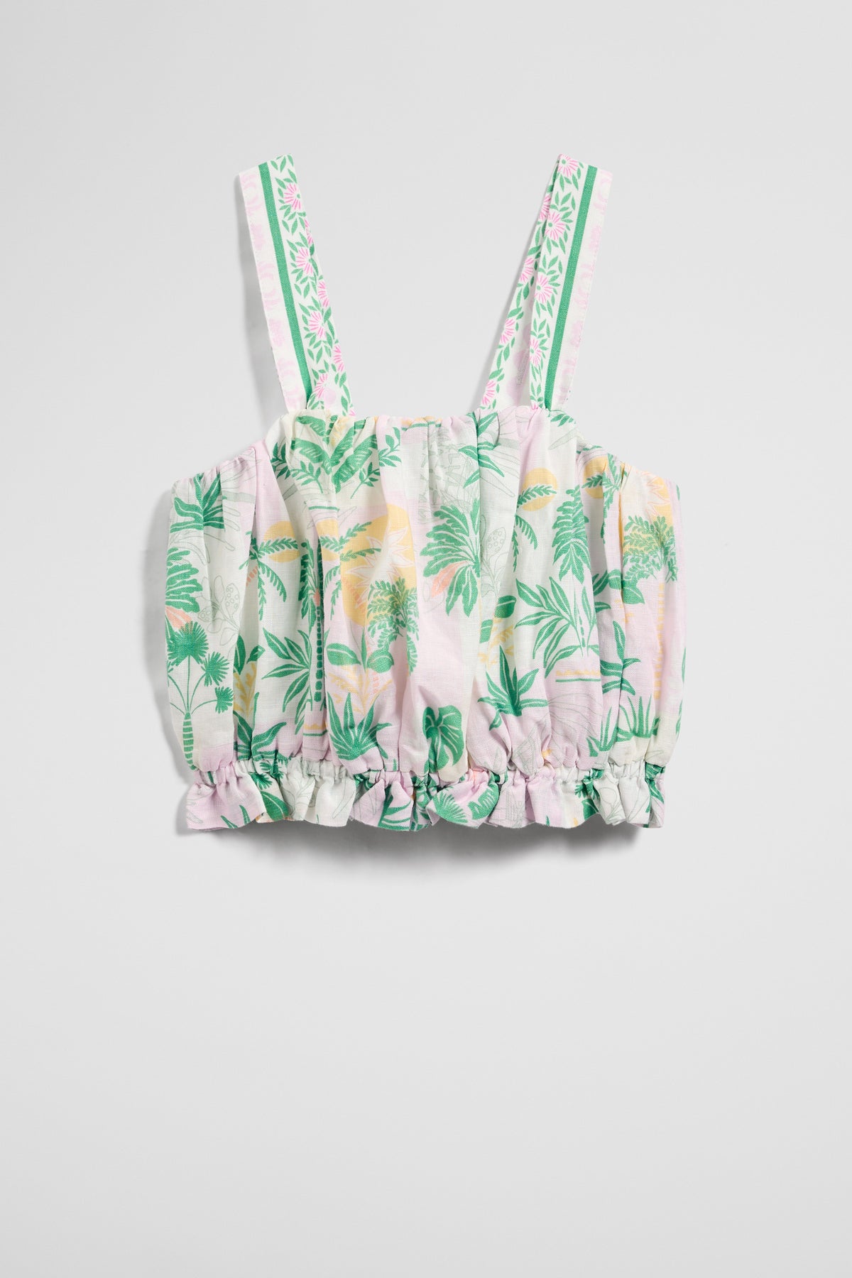Sleeveless Bubble Top