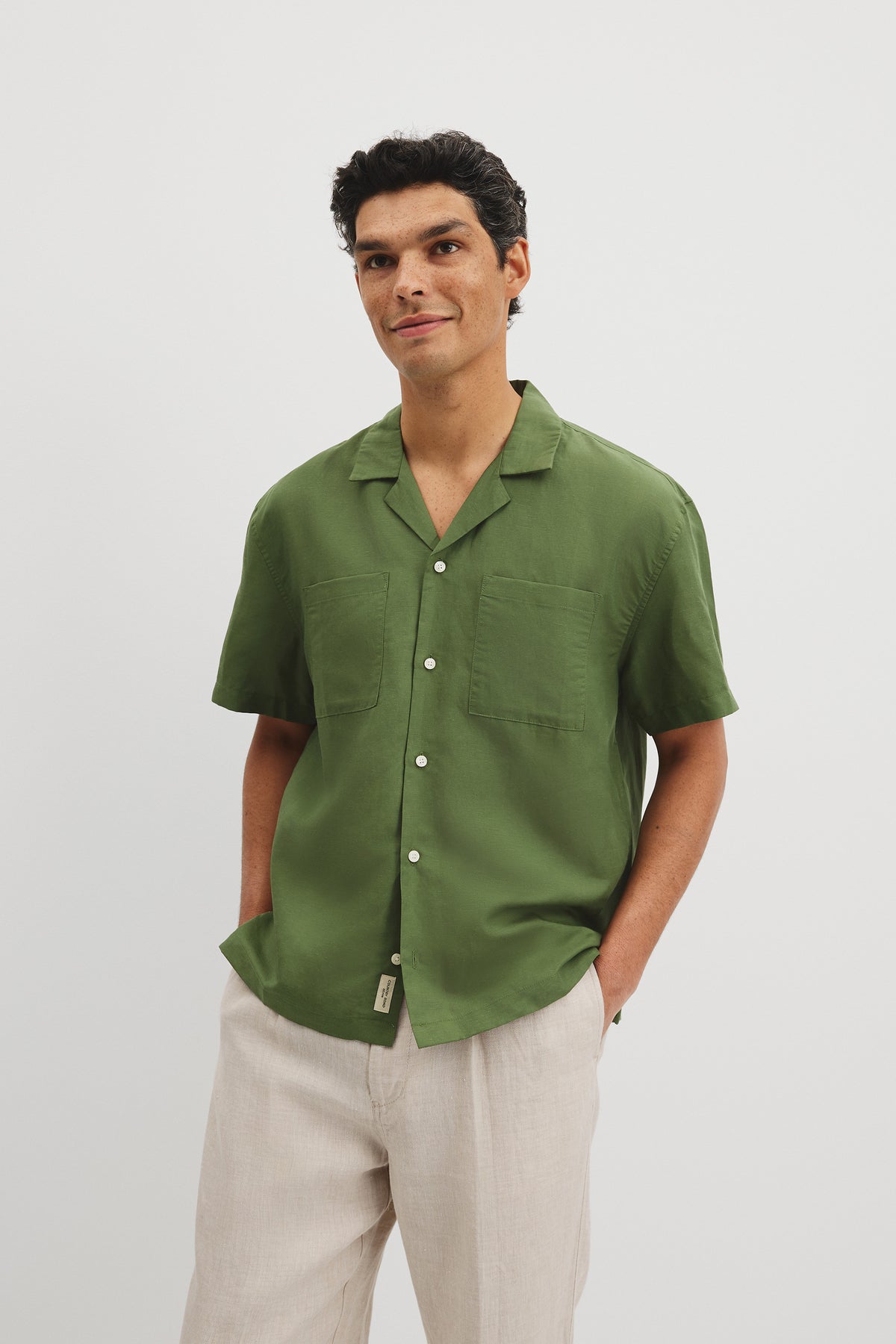 Boxy Fit Pocket Shirt