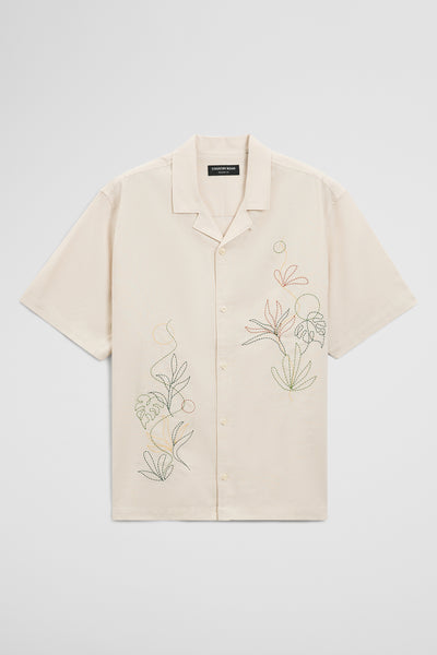 Relaxed Fit Rainforest Embroidered Shirt