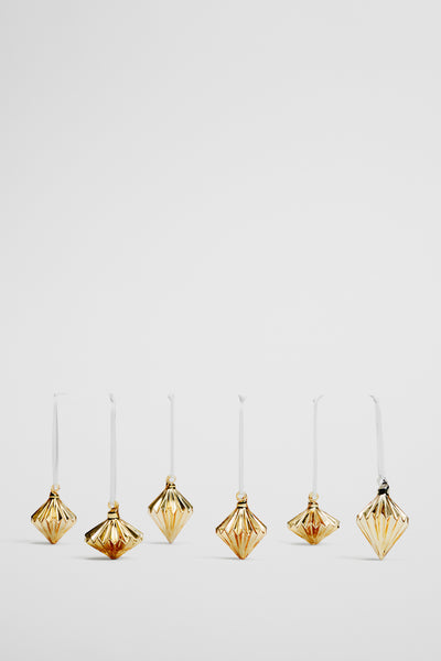 Orion Glass Bauble Set of 6