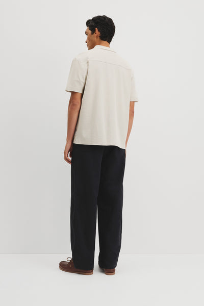 Short Sleeve Tipped Txt Shirt