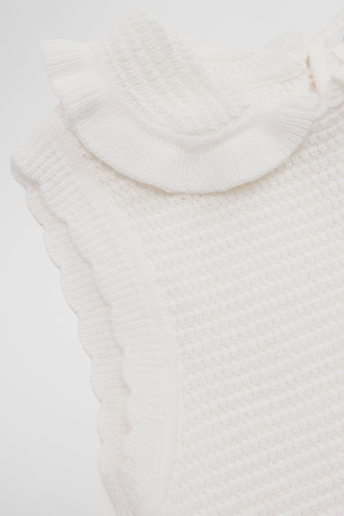 Australian Cotton Sleeveless Crochet Romper